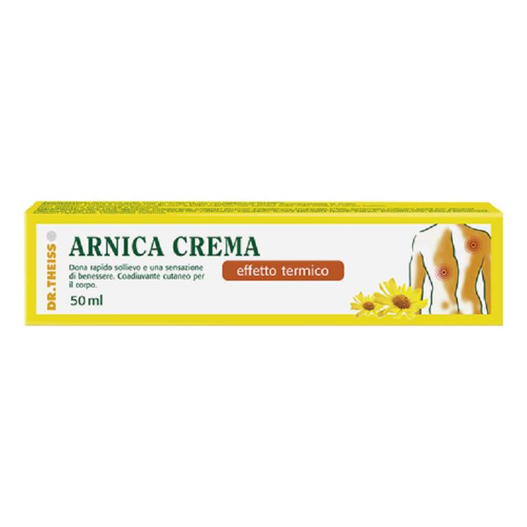 Dr Theiss Arnica crema effetto termico: coadiuvante dolenzie articolari e muscolari. Pomata 50 ml                                                                          POM RISCALD 50