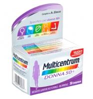 Multicentrum Donna 50+ Integratore Vitamine e Minerali 30CPR