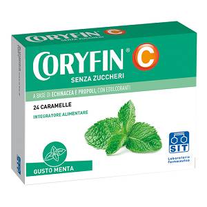 Coryfin c 24 caramelle al mentolo eucaliptolo