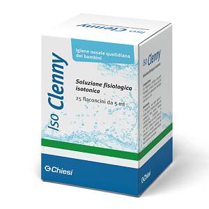 Iso Clenny soluzione isotonica per l'igiene nasale quotidiana dei bambini 25 ml da 5 ml