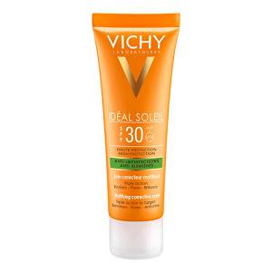 Vichy ideal soleil anti-imperfezioni, spf 30: pelli tendenza acneica, correttivo effetto mat. 50 ml