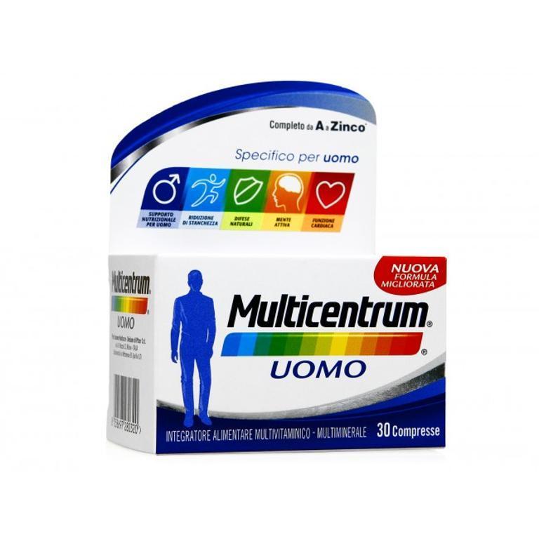 Multicentrum Uomo Integratore Vitamine e Minerali 30 Compresse     